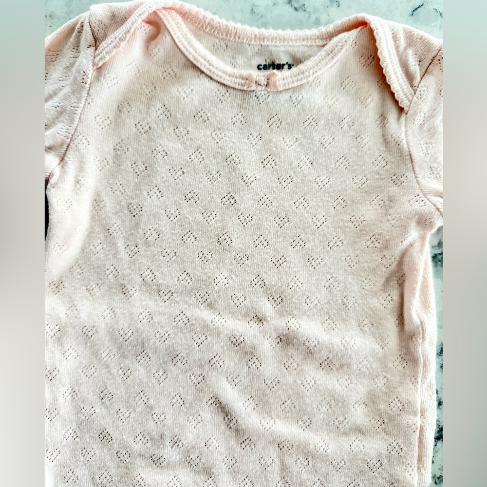 Baby Girl Carter’s bodysuit and jeans - Picture 3 of 9